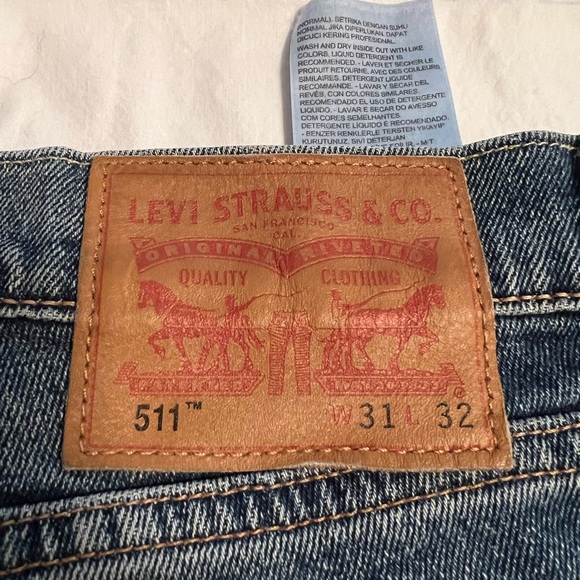 Levi’s 511 - 31X32 - Used Light Blue Jeans - Picture 3 of 5